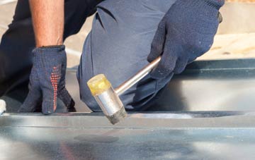 Roundshaw metal flat roofing repairs