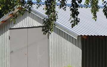 repairing Roundshaw metal garage roofing