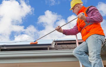 Roundshaw soft wash roof cleaning